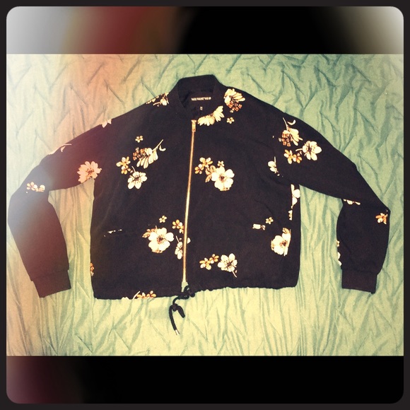 Jackets & Blazers - Who What Wear Floral Bomber